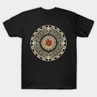 Indian pre columbian mandala T-Shirt